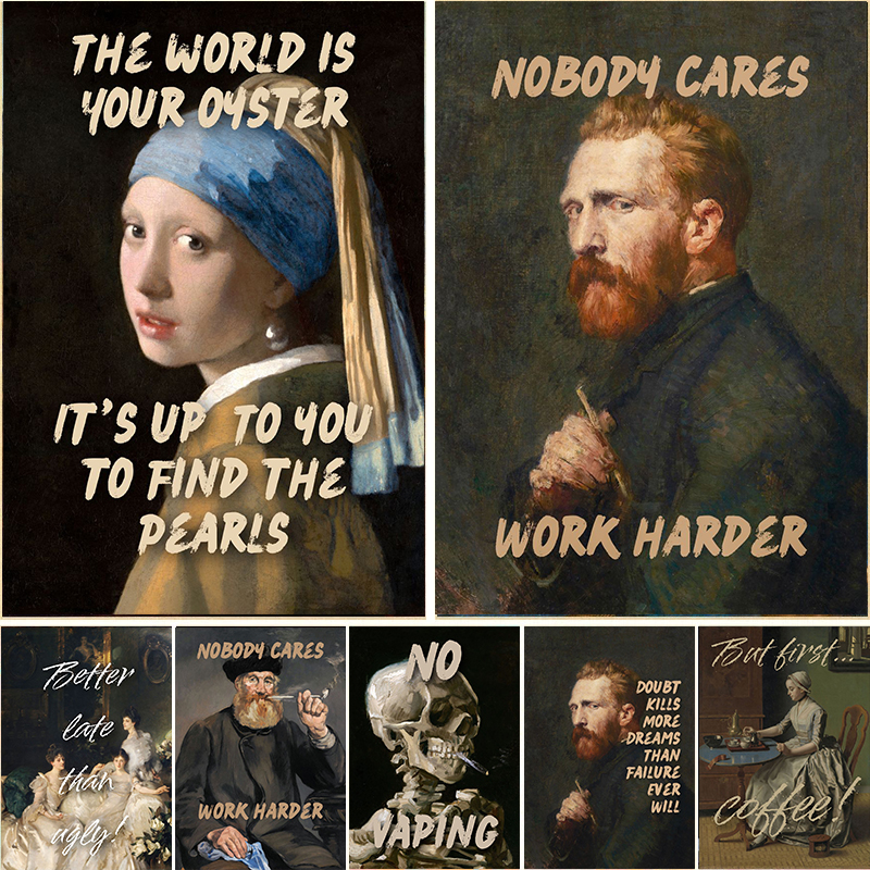 Resin Art Quotes - Funny Altered Vintage The World Is
