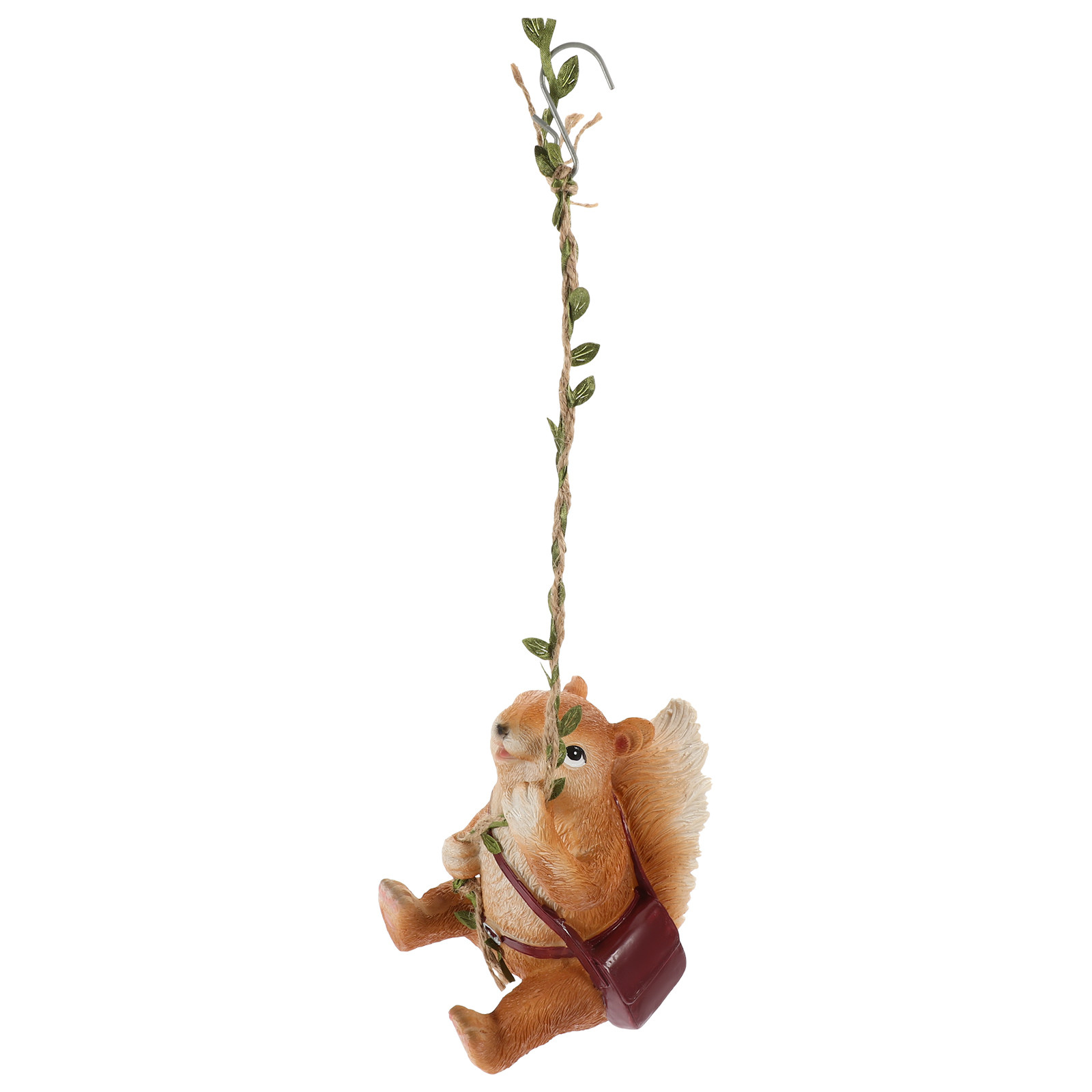 Resin Art Sculptures - Climbing Squirrel Statue Resin Hanging Ornament