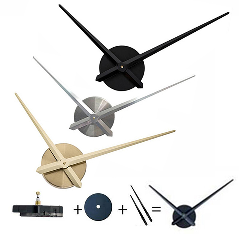 Resin Art Wall Clock - 1PC Large 3D Wall Clock Mechanism