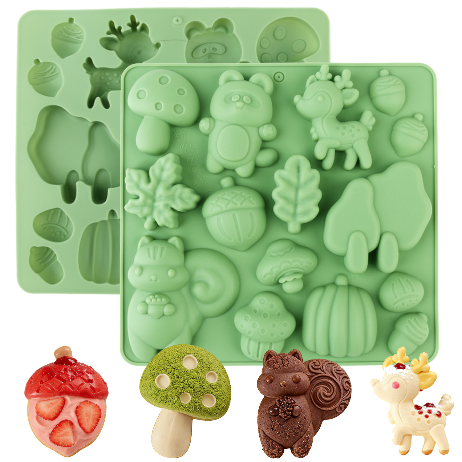 Resin Art Accessories - 1 Silicone Cake Mold in the