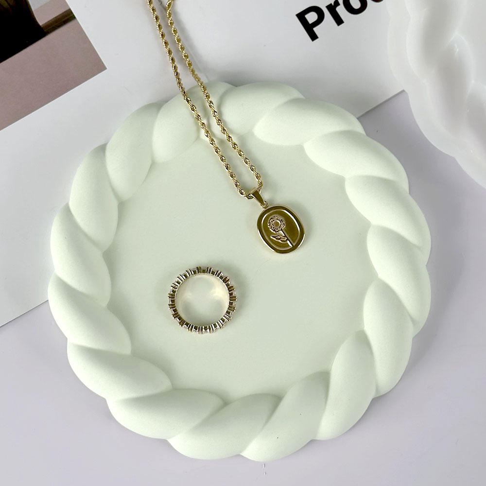 Resin Art Tray - Concrete Storage Tray Silicone Mold DIY