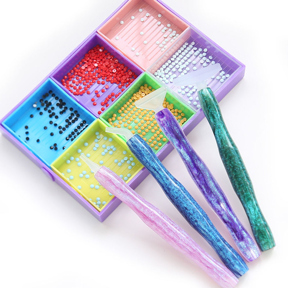 Resin Art Diy - Resin Rhinestone Picker Pen, Diamond Painting