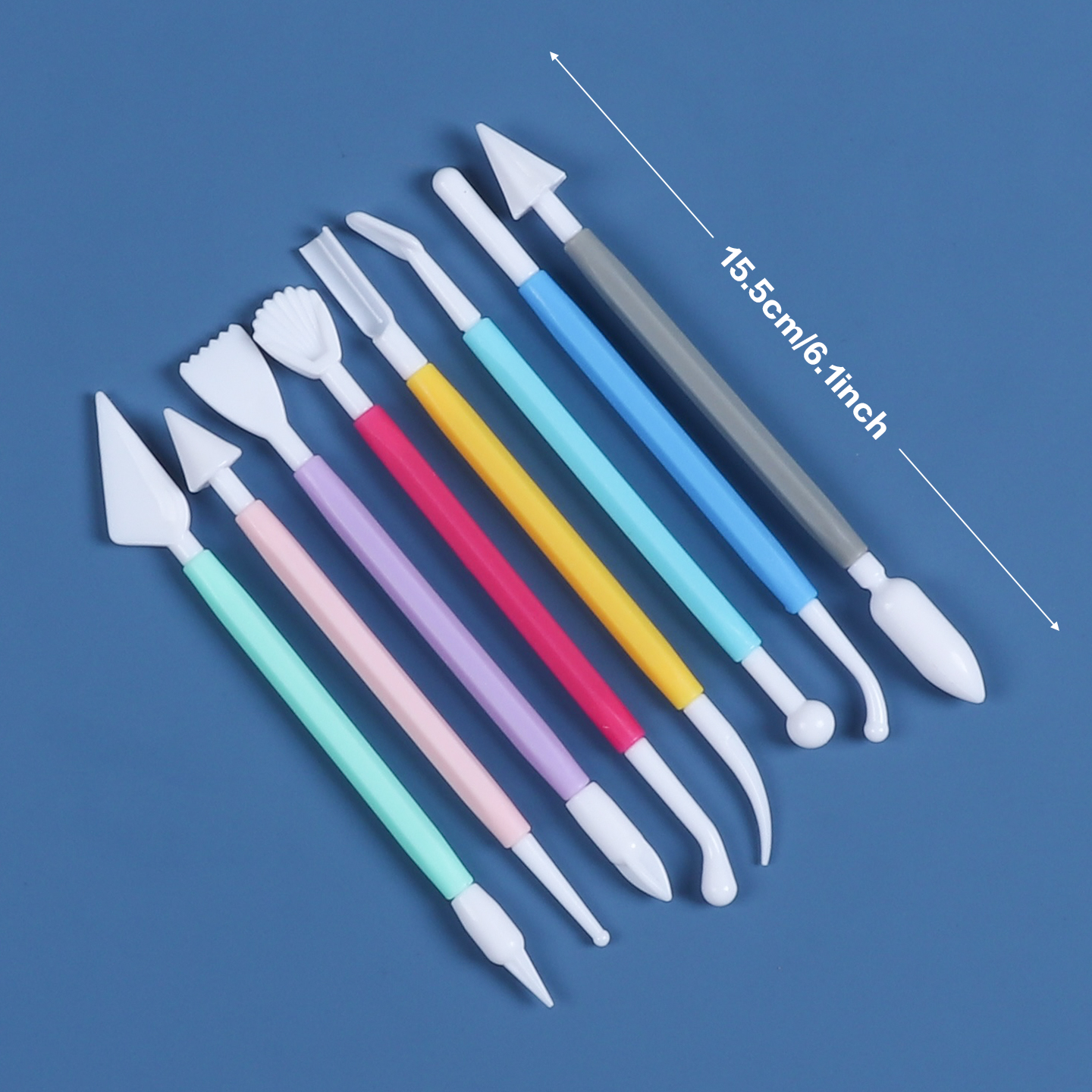 8 Pieces Handmade Pottery Tool - đánh giá và giá Resin Art Diy