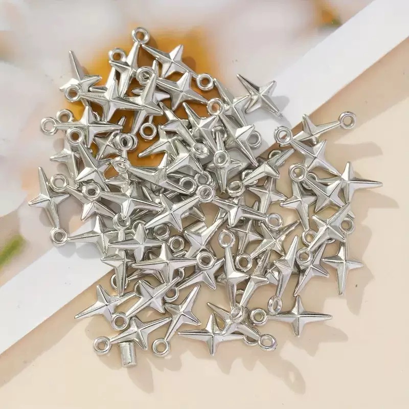 100pcs 16x8mm Charms Shining S - đánh giá và giá Resin Art Box