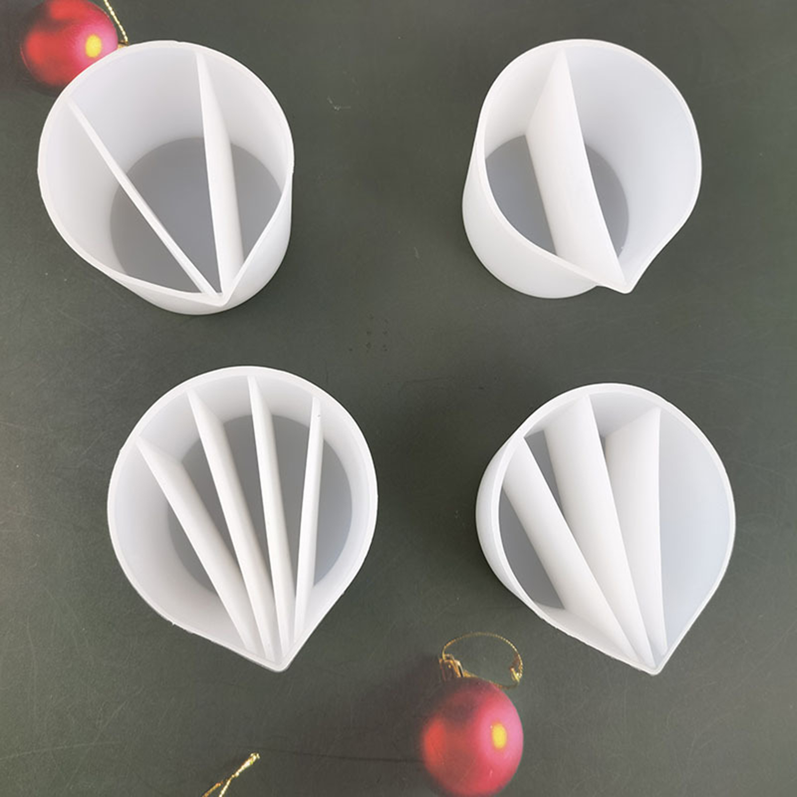 Silicone Split Mixing Cups wit - đánh giá và giá Resin Art Pouring