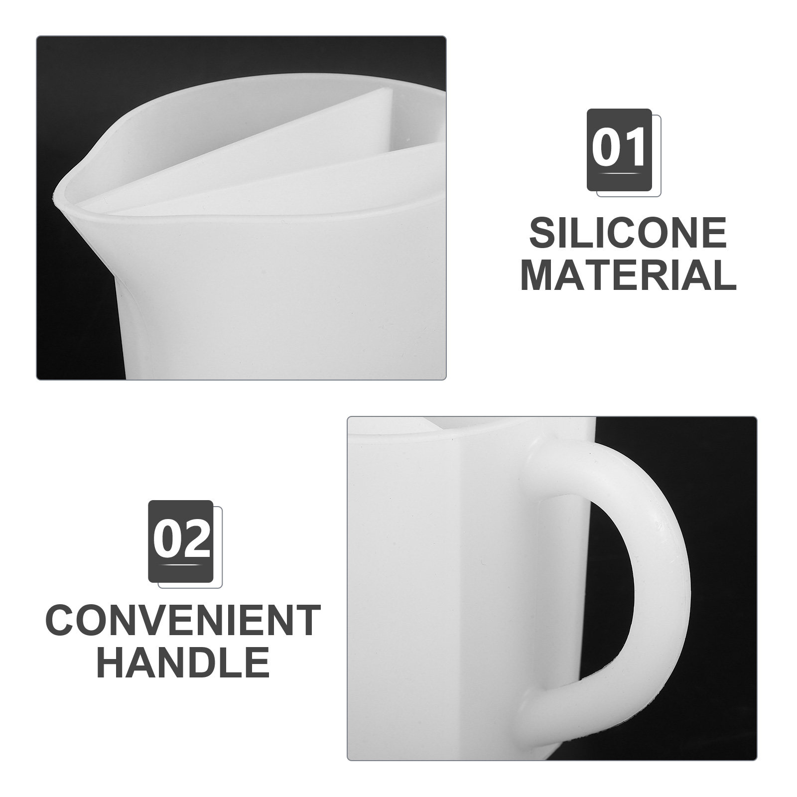 1Set Split Paint Pouring Cup 5 - đánh giá và giá Resin Art Pouring