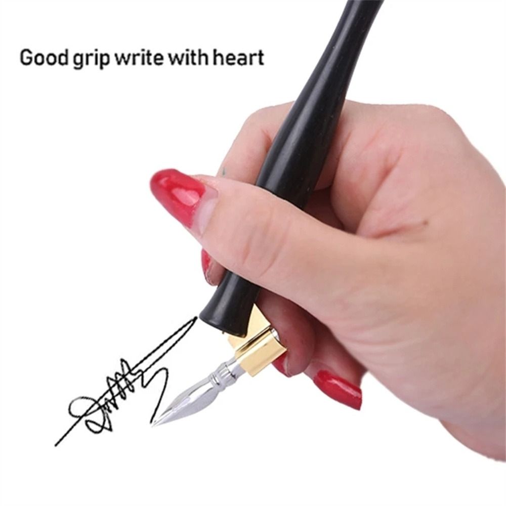 Oblique Dip Pen Holder English - đánh giá và giá Resin Art Pen