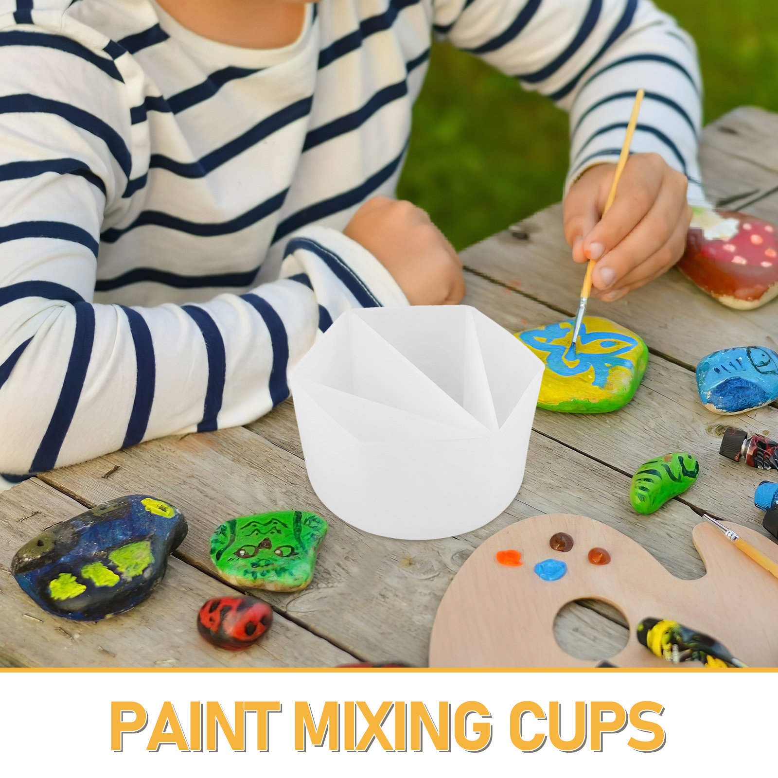 3Pcs Fluid Art Split Cups Reus - đánh giá và giá Resin Art Pouring