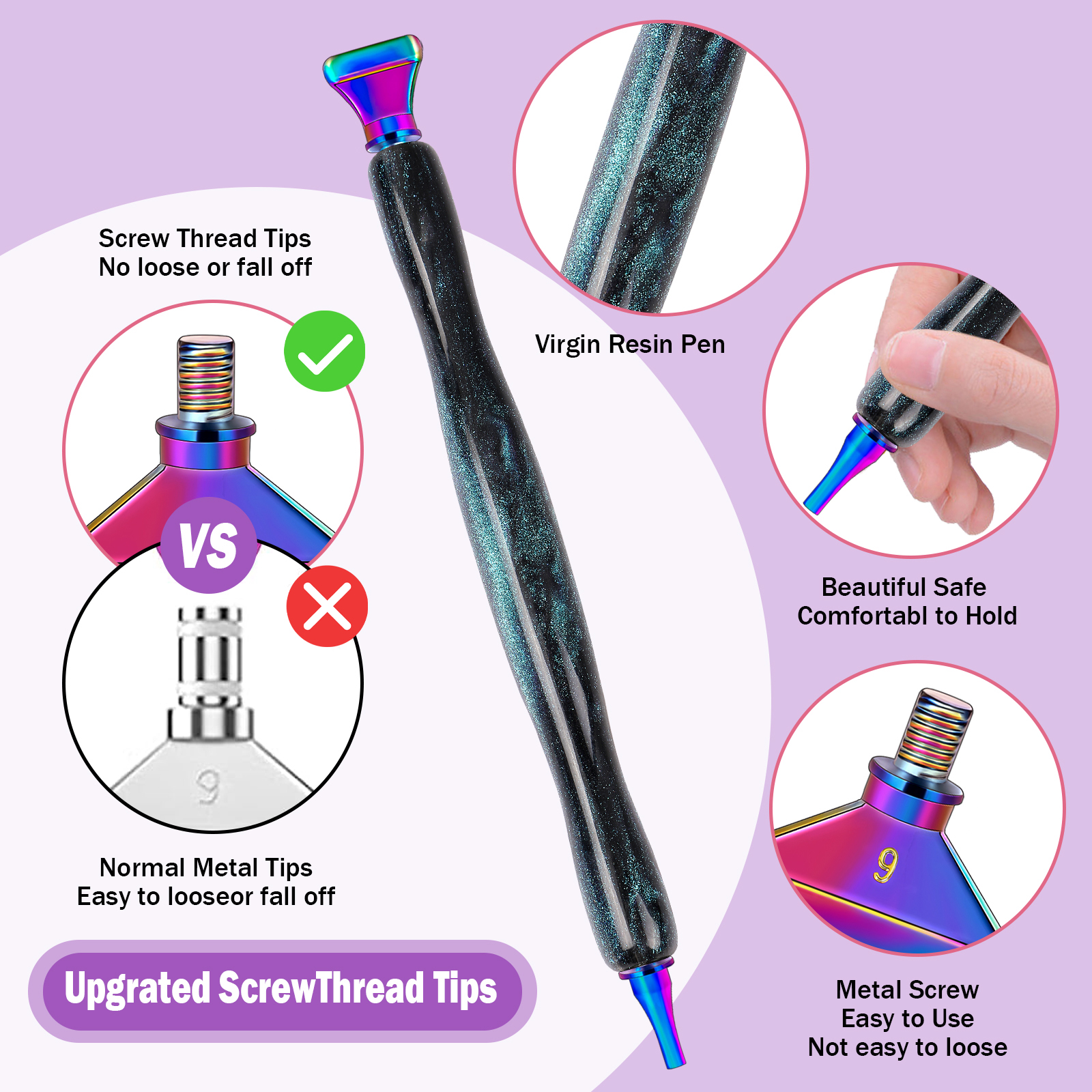 5D Resin Diamond Painting Pen  - đánh giá và giá Resin Art Pen