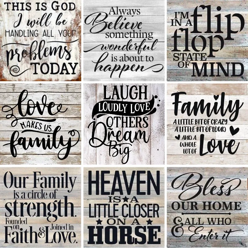 Diamond Painting Family Quotes - đánh giá và giá Resin Art Quotes
