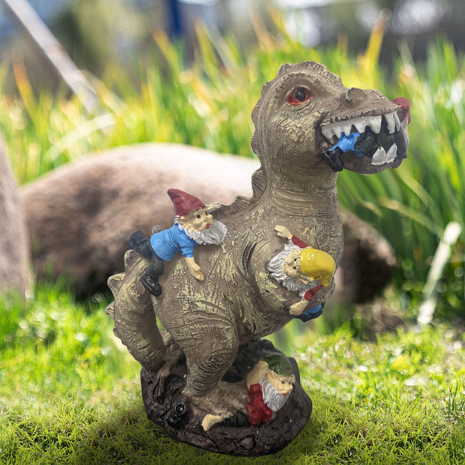 Mischievous Dinosaur Garden Ea - đánh giá và giá Resin Art Accessories