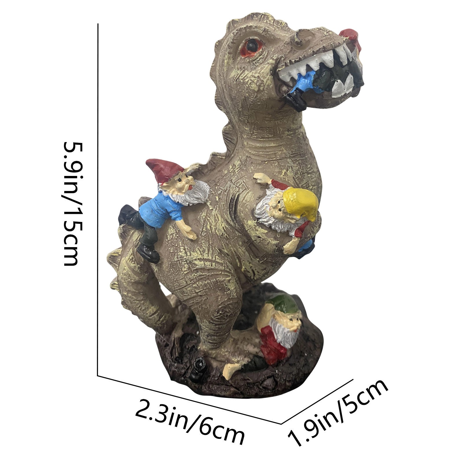 Mischievous Dinosaur Garden Ea - đánh giá và giá Resin Art Accessories