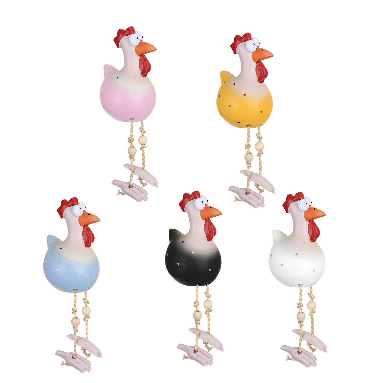 Funny Chicken Fence Decor Resi - đánh giá và giá Resin Art Sculptures