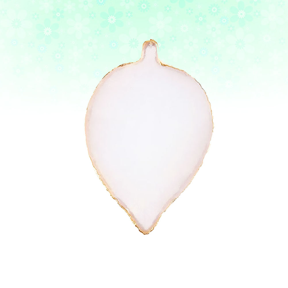 1Pcs Leaf Shape Resin Nail Pal - đánh giá và giá Resin Art Tray
