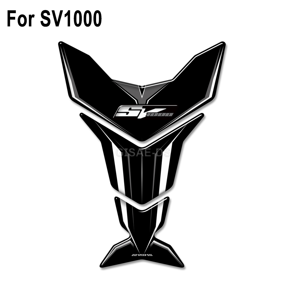 SV1000 Motorcycle Tank Pad Fue - đánh giá và giá Resin Art Sticker