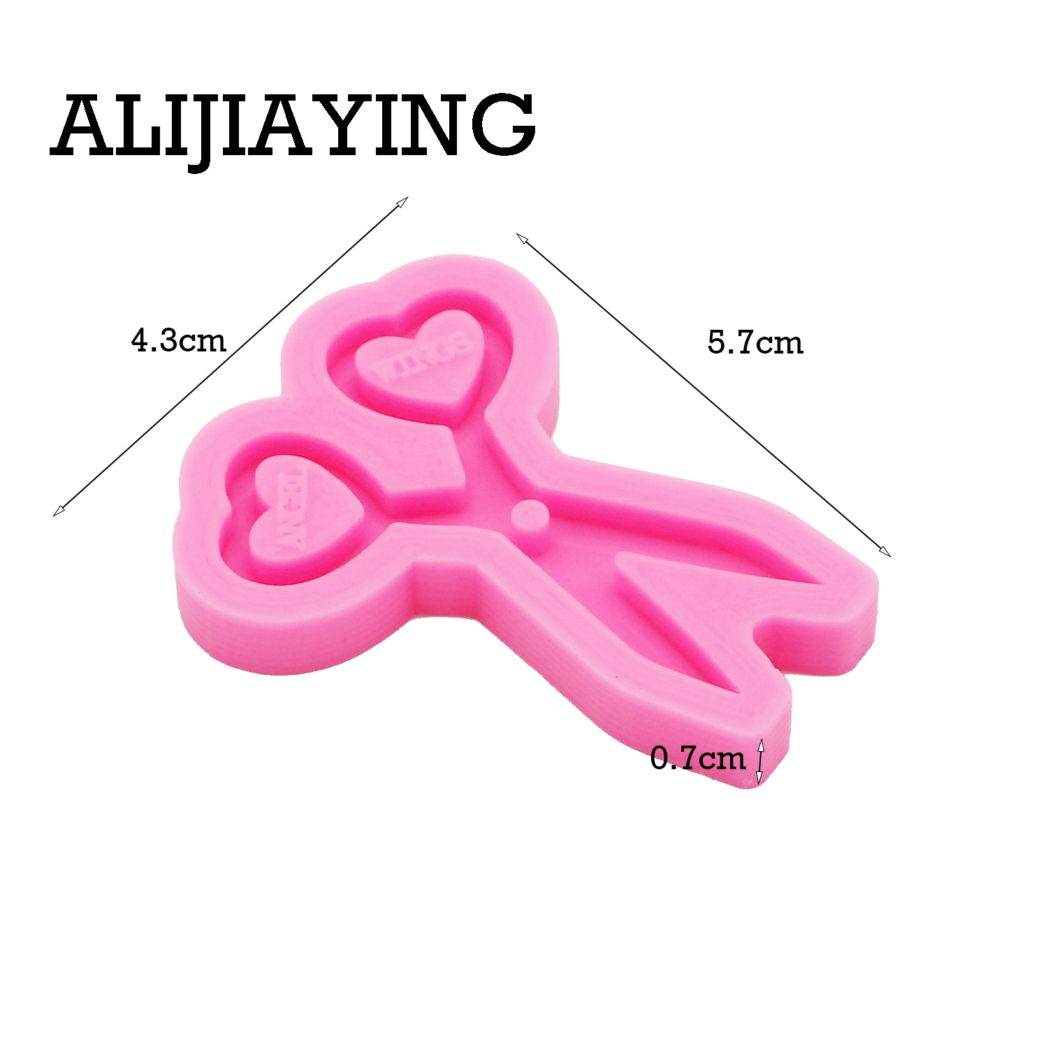 DY0263 Smooth art design mini  - đánh giá và giá Resin Art Design Keychain