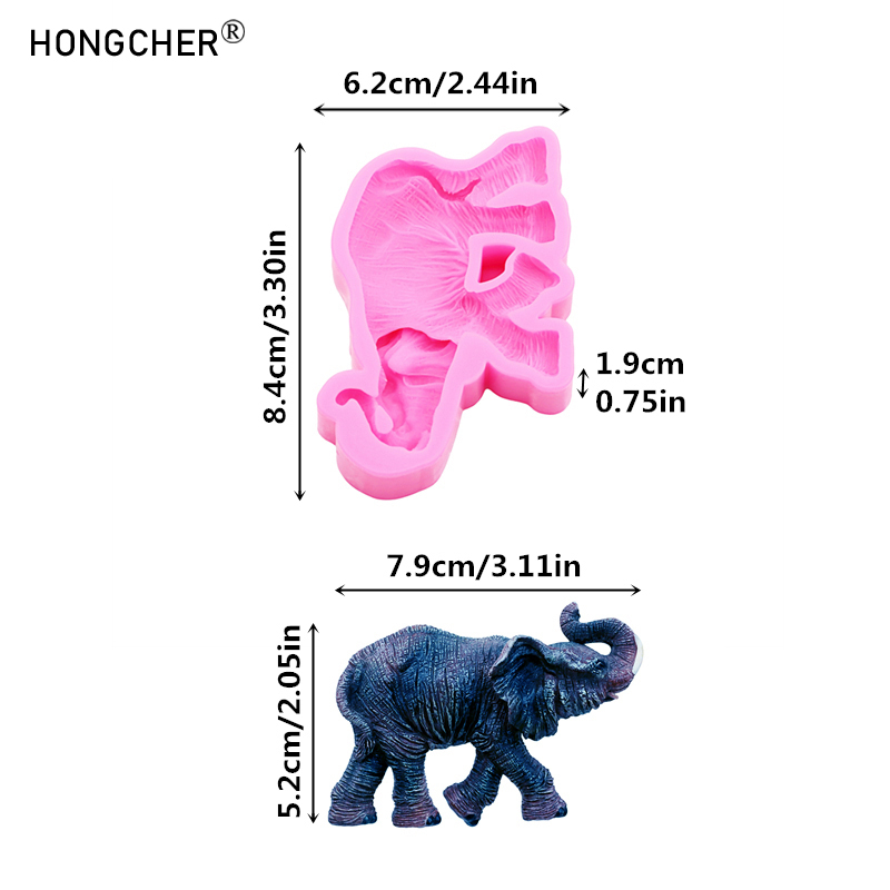 Elephant Silicone Molds Resin  - đánh giá và giá Resin Art Sticker