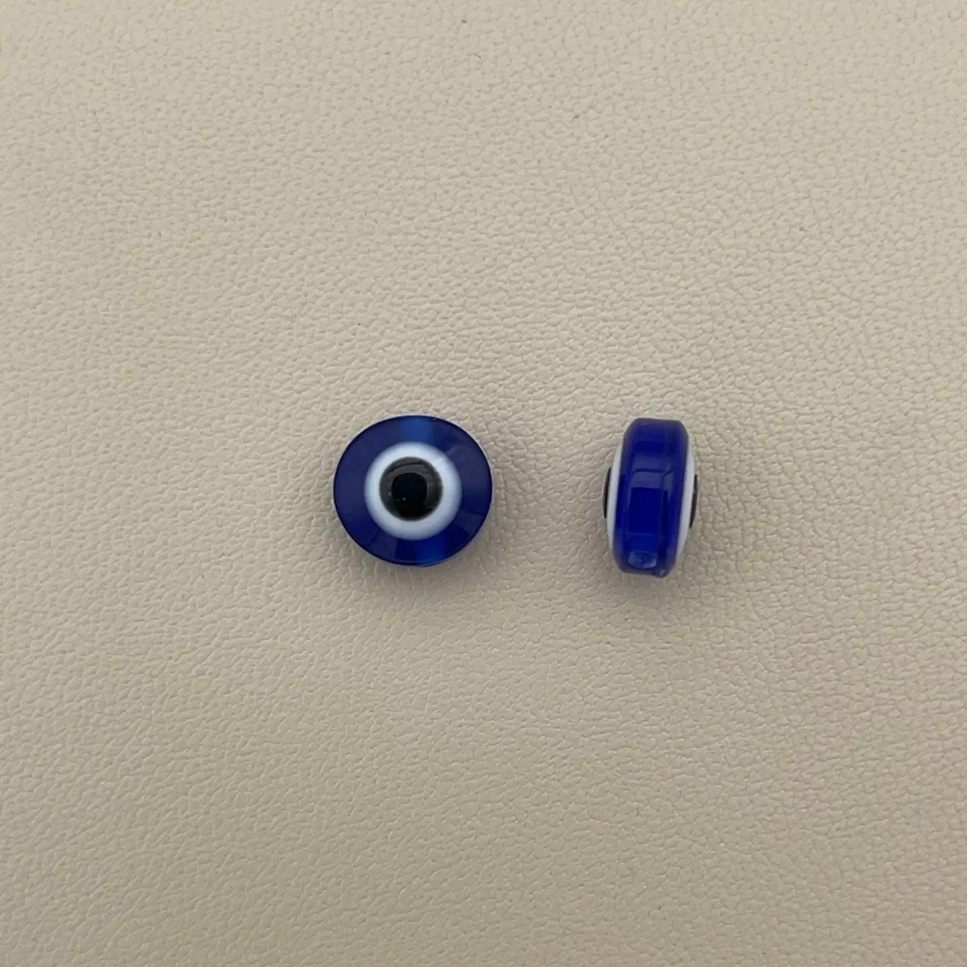 200pcs 8mm Blue Evil Eye Beads - đánh giá và giá Resin Art Accessories