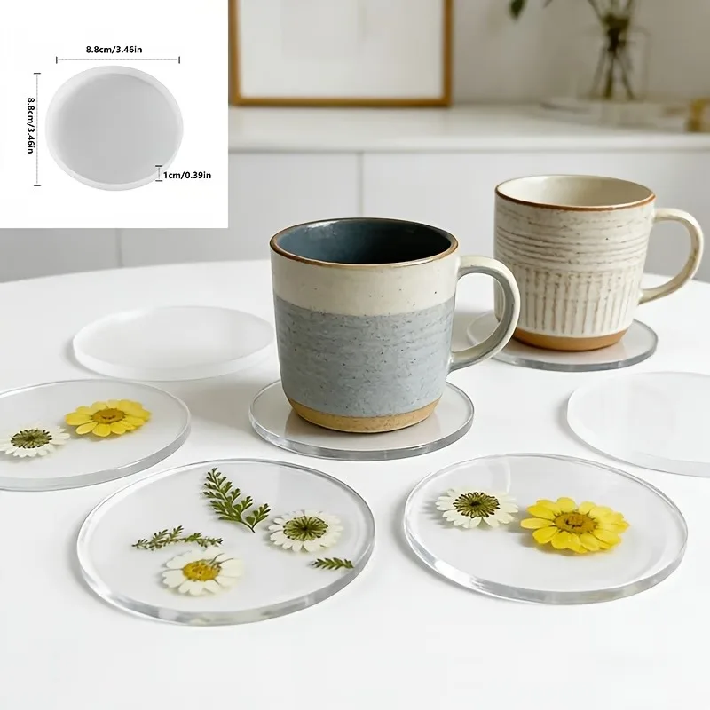 New Round and Square Coaster S - đánh giá và giá Coaster Mold Square
