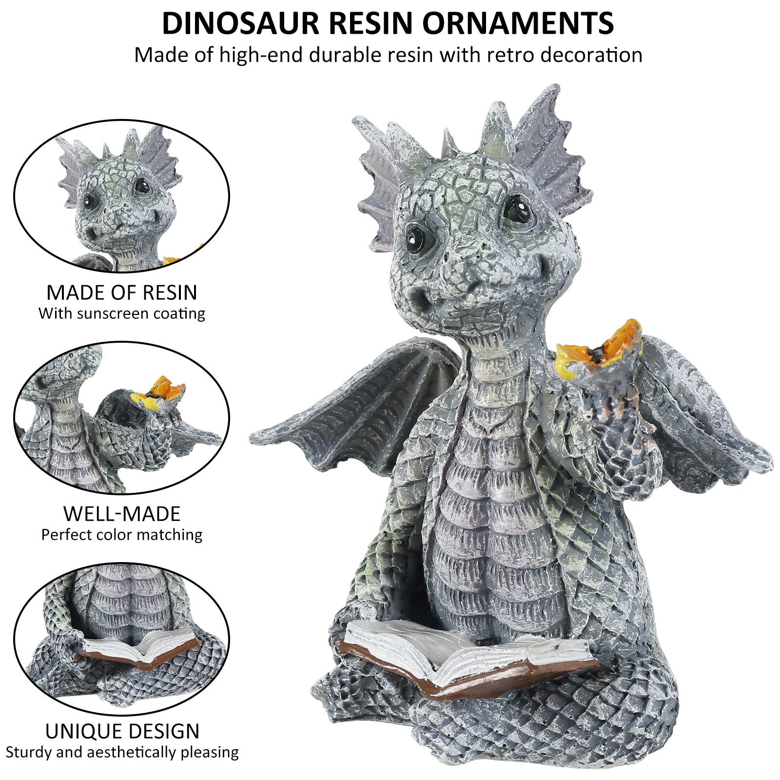 Dragon Shape Sculptures Resin  - đánh giá và giá Resin Art Sculptures