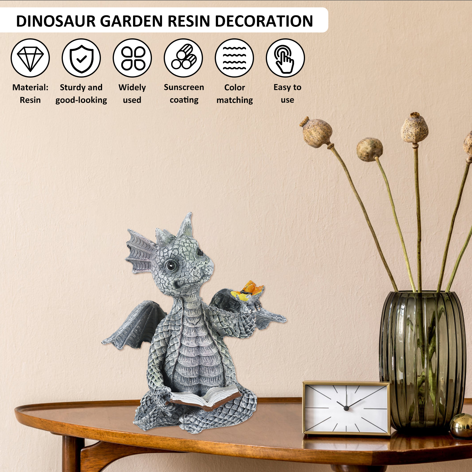 Dragon Shape Sculptures Resin  - đánh giá và giá Resin Art Sculptures