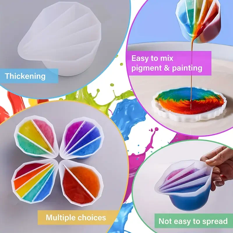 Split Cup For Paint Pouring,Re - đánh giá và giá Resin Art Pouring