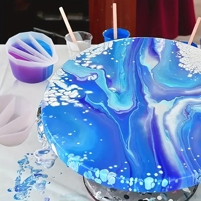 Split Cup For Paint Pouring,Re - đánh giá và giá Resin Art Pouring