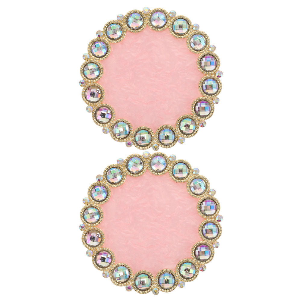 2Pcs Crystal Resin Nail Art Co - đánh giá và giá Resin Art Tray