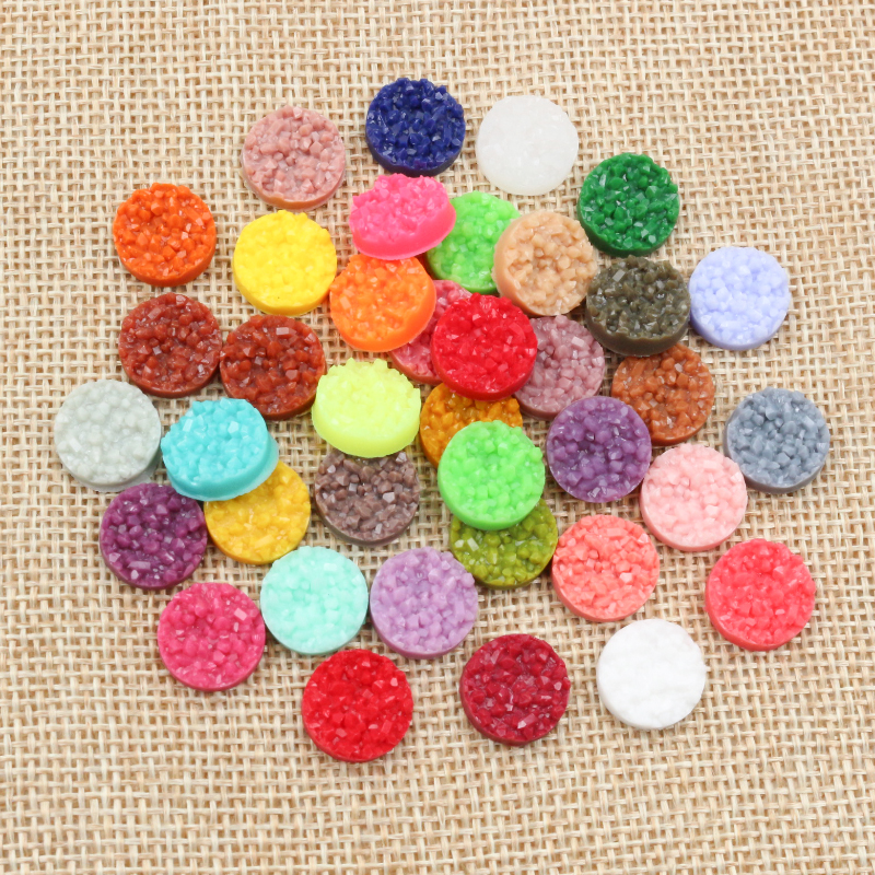 40pcs Resin Druzy Cabochons Do - đánh giá và giá Resin Art Box
