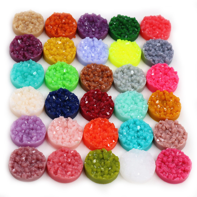 40pcs Resin Druzy Cabochons Do - đánh giá và giá Resin Art Box