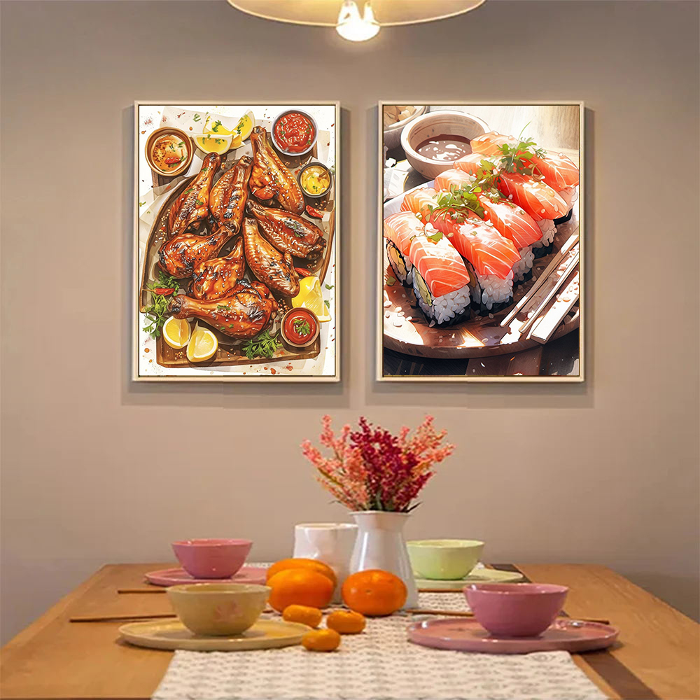 Fruit Diamond Painting Delicio - đánh giá và giá Resin Art Kitchen