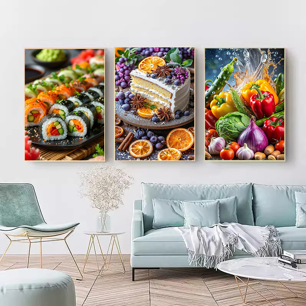 Fruit Diamond Painting Delicio - đánh giá và giá Resin Art Kitchen