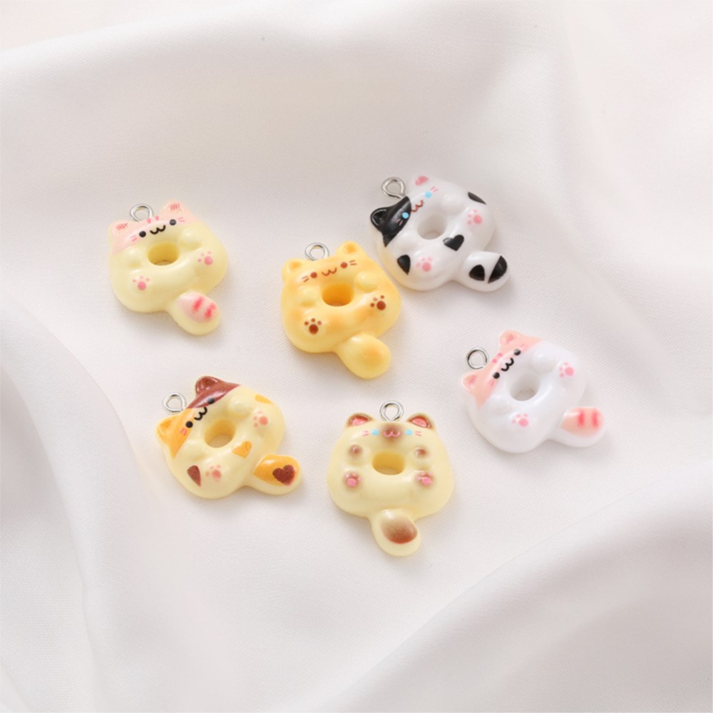 10Pcs Kawaii Cartoon Cat Resin - đánh giá và giá Resin Art Box
