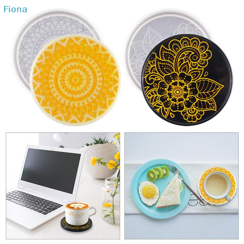✔Flower Coaster Silicone Mold  - đánh giá và giá Coaster Mold Square