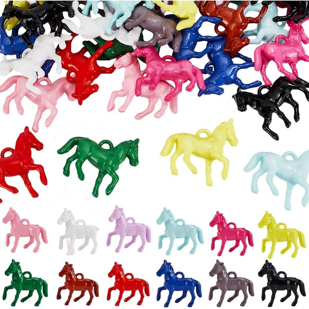 48pcs Opaque Acrylic Pendants  - đánh giá và giá Resin Art Diy