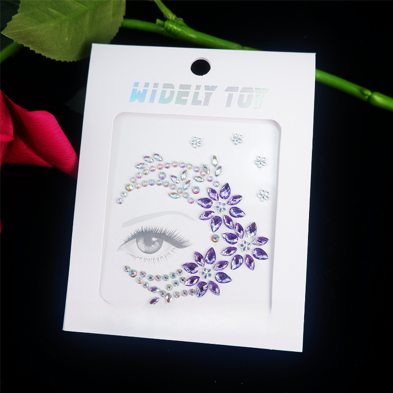 Acrylic Resin Face Gems Rhines - đánh giá và giá Resin Art Sticker