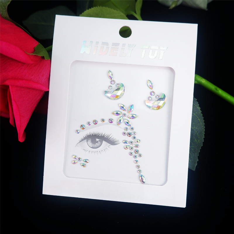 Acrylic Resin Face Gems Rhines - đánh giá và giá Resin Art Sticker