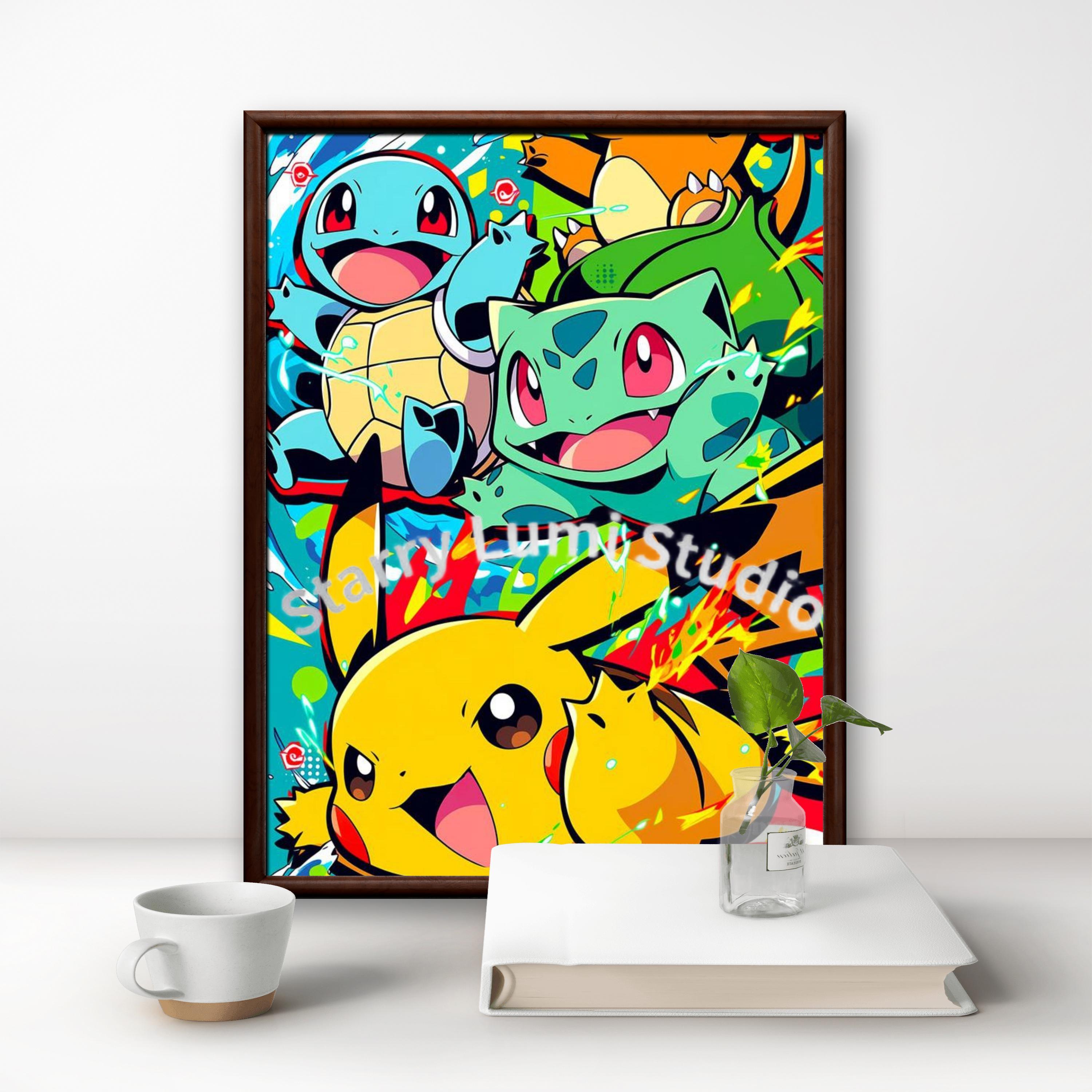 2026 New Pokémon Cute Pikachu  - đánh giá và giá Resin Art Diy