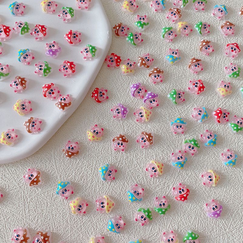2/10/20pcs Kirby Nail Charms 3 - đánh giá và giá Resin Art Accessories