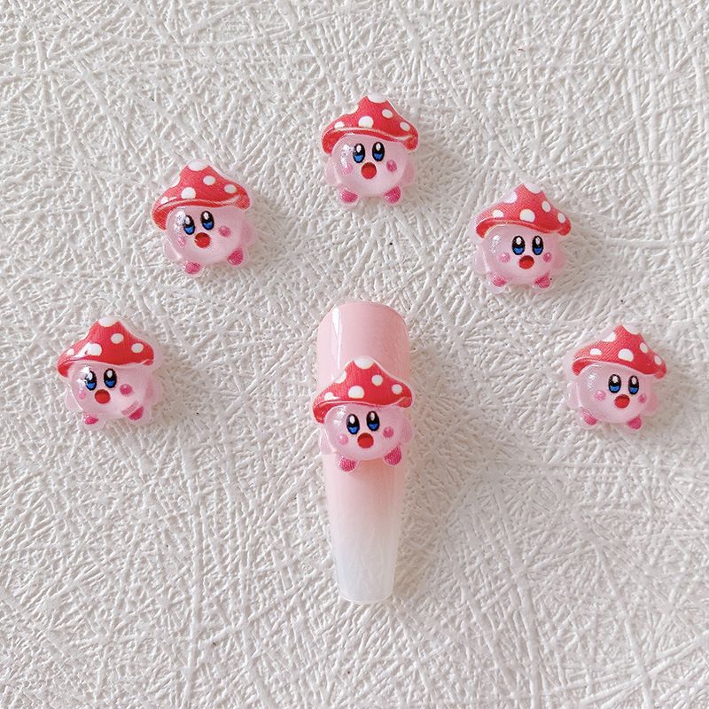 2/10/20pcs Kirby Nail Charms 3 - đánh giá và giá Resin Art Accessories