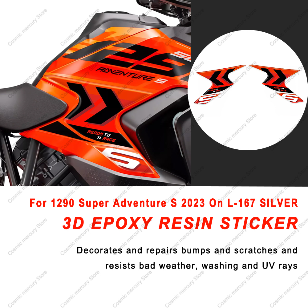 For 1290 Super Adventure S 202 - đánh giá và giá Resin Art Sticker