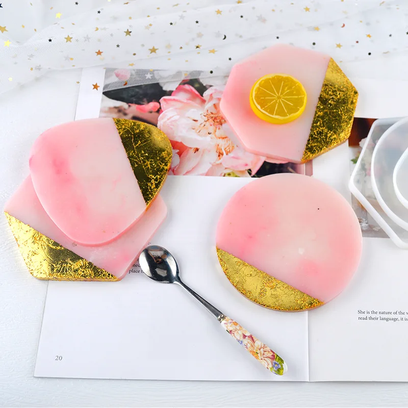 Multi-style Geometric Coaster  - đánh giá và giá Coaster Mold Square