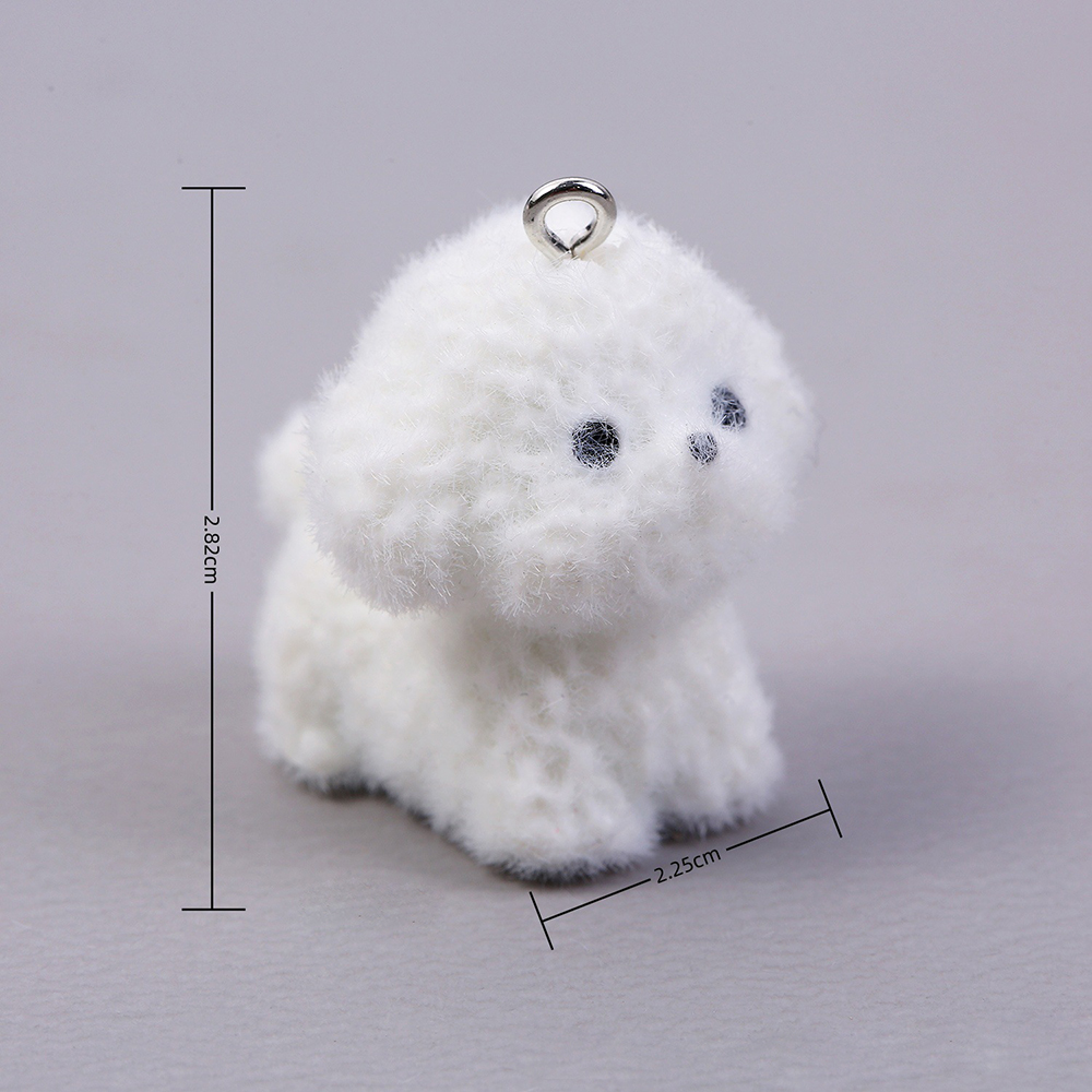 10pcs Flocking Puppy Dog Resin - đánh giá và giá Resin Art Box