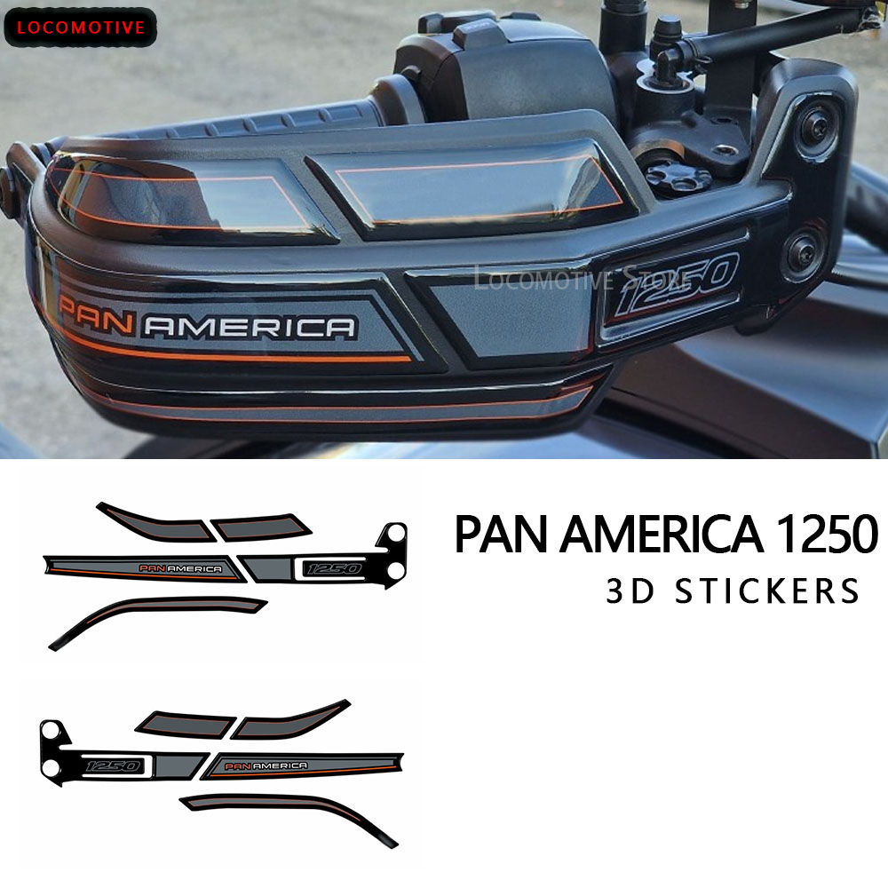 For Pan America 1250 Pan Ameri - đánh giá và giá Resin Art Sticker