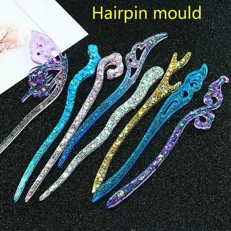 New Transparent Hairpin Silico - đánh giá và giá Resin Art Box