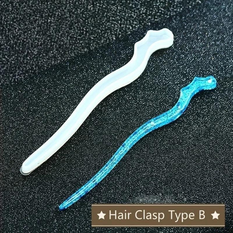 New Transparent Hairpin Silico - đánh giá và giá Resin Art Box
