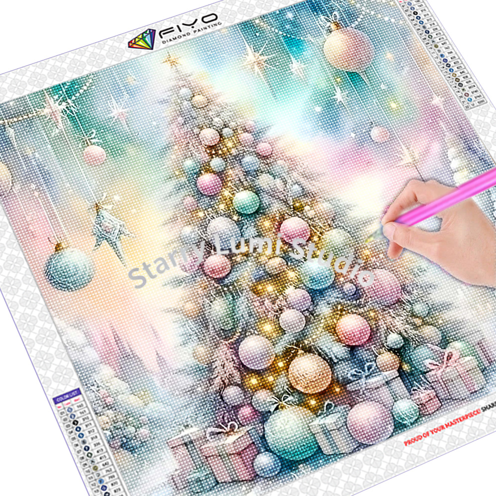 Diamond Painting Kit Christmas - đánh giá và giá Resin Art Diy