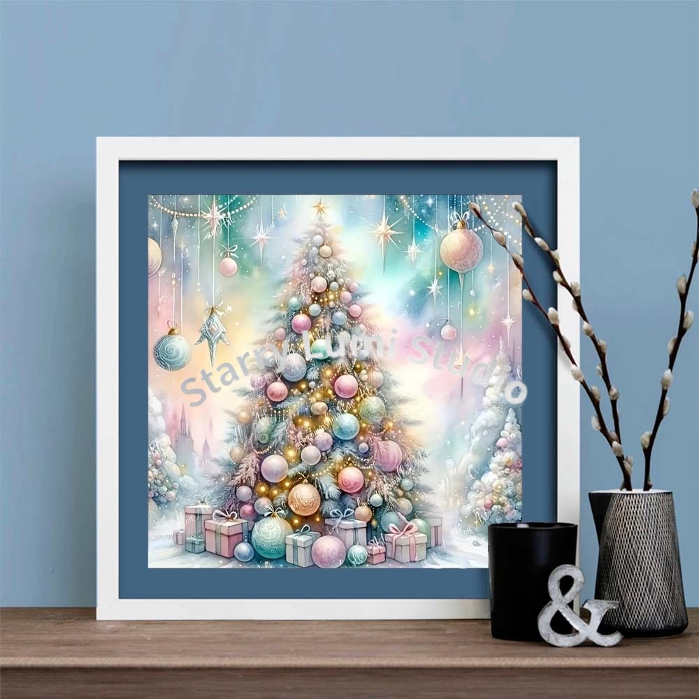 Diamond Painting Kit Christmas - đánh giá và giá Resin Art Diy