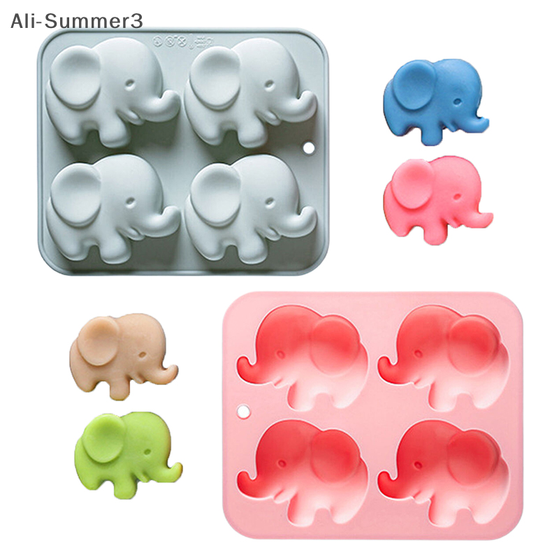 4-hole Baby Elephant Silicone  - đánh giá và giá Resin Art Accessories