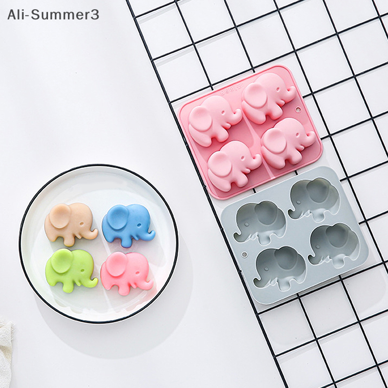 4-hole Baby Elephant Silicone  - đánh giá và giá Resin Art Accessories